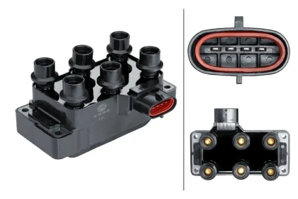 IGNITION COIL                        5DA Hella 