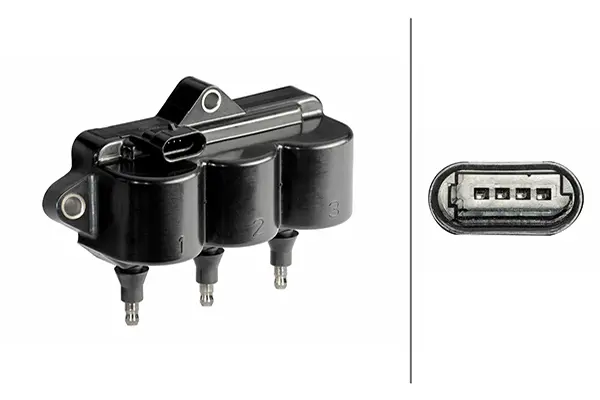 IGNITION COIL                        5DA Hella 