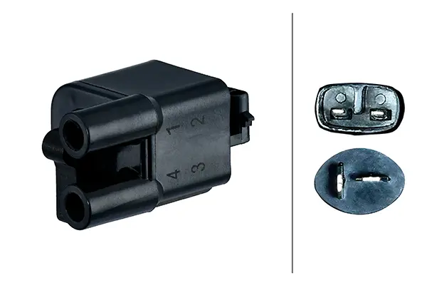 IGNITION COIL                        5DA Hella 