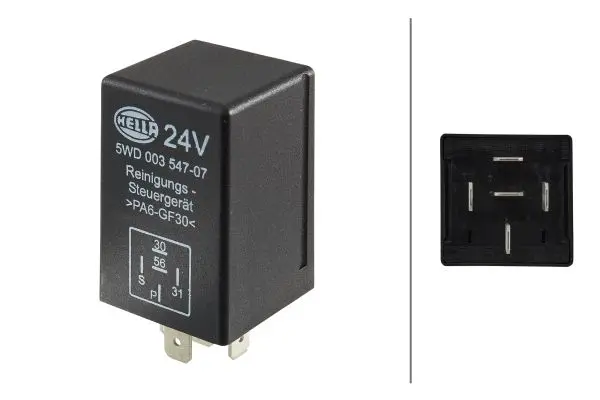 HEADLIGHT CLEANING RELAY 24V         5WD Hella 