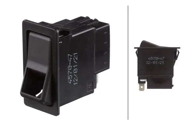 Bryter varselblink 24V Hella 