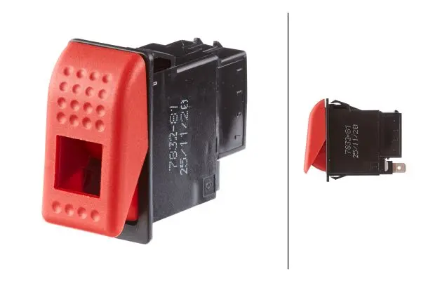 HAZARD FLASHER SWITCH MG24           6HH Hella 