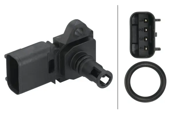 Sensor, boost pressure Hella 