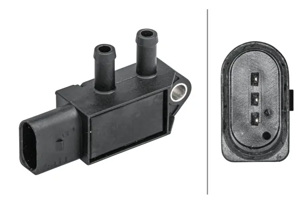SENSOR, EXHAUST PRESSURE             6PP Hella 