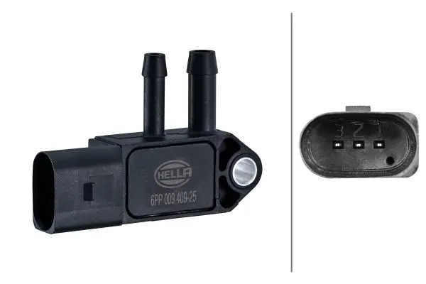 SENSOR, EXHAUST PRESSURE             6PP Hella 