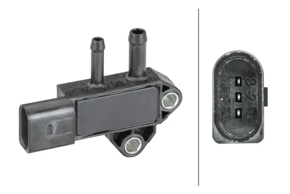 SENSOR, EXHAUST PRESSURE             6PP Hella 