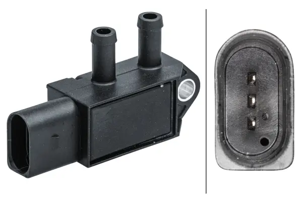 SENSOR, EXHAUST PRESSURE             6PP Hella 