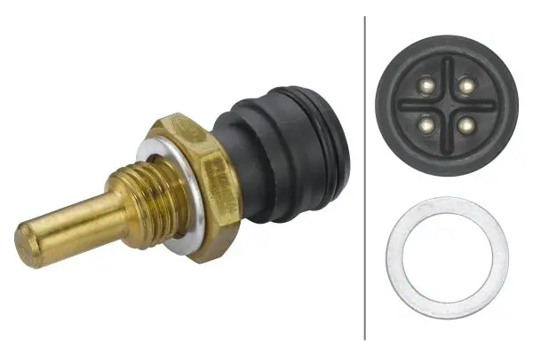 COOLANT TEMPERATURE SENSOR           6PT Hella 