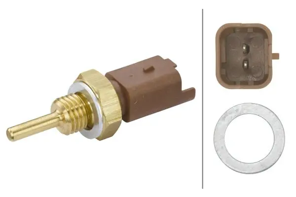 TEMPERATURE SENSOR                   6PT Hella 
