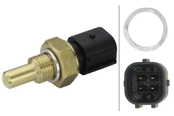 TEMPERATURE SENSOR                   6PT Hella 