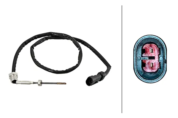 SENSOR, EXHAUST GAS TEMPERATURE      6PT Hella 