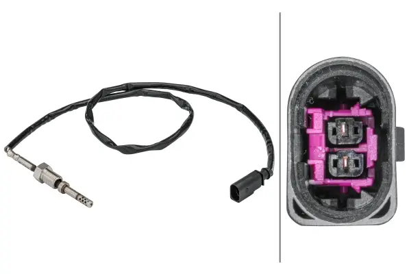 SENSOR, EXHAUST GAS TEMPERATURE      6PT Hella 