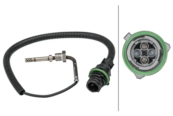 SENSOR, EXHAUST GAS TEMPERATURE      6PT Hella 