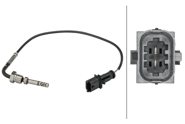 SENSOR, EXHAUST GAS TEMPERATURE      6PT Hella 