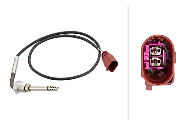 SENSOR, EXHAUST GAS TEMPERATURE      6PT Hella 