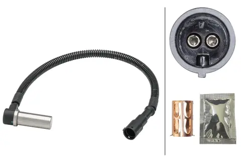 ABS Sensor m/0,4m 90 grader Hella