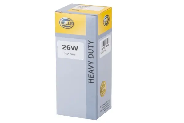 BULB 28V 26W BA15S                   8GA Hella 