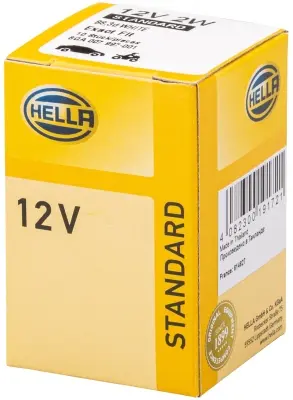 BULB   12V2W                         8GA Hella 