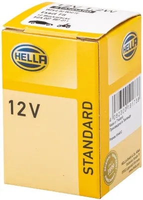 BULB 12V 1,2W W2x4,6D                8GA Hella 