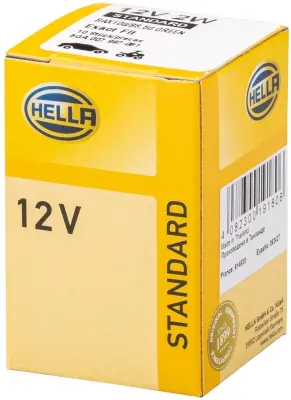 BULB   12V2W                         8GA Hella 