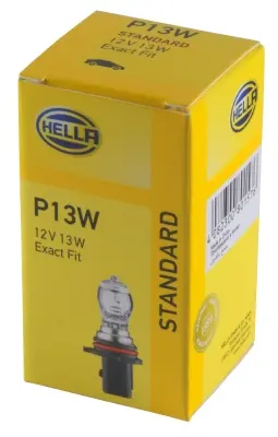BULB P13W 12V PG18,5D-1 CLEAR        8GA Hella 