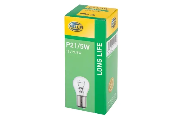BULB ECE-R 37-P21/5W-12V21/5W        8GD Hella 