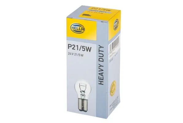 BULB ECE-R 37-P21/5W-24V21/5W        8GD Hella 