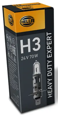 BULB ECE-R 37-H3-24V70W              8GH Hella 