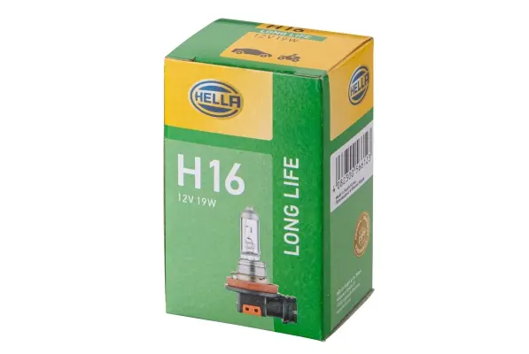 BULB H16 12V 19W LL+                 8GH Hella 