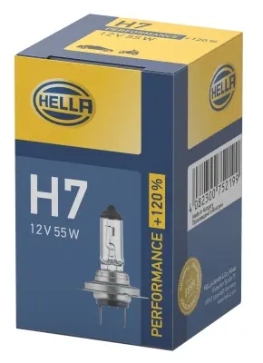 BULB H7 12V 55W PX26d +120           8GH Hella 