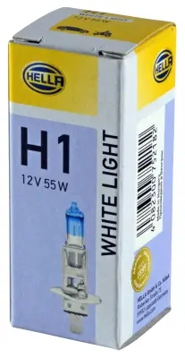 BULB H1 12V 55W P14.5s WHITE 4200K   8GH Hella 
