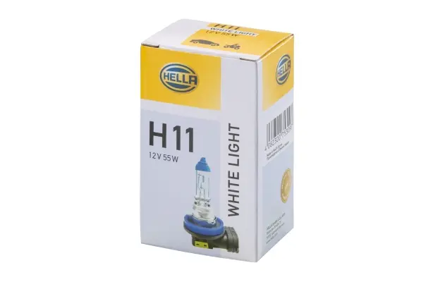 BULB H11 12V 55W PGJ19-2 White Ligh  8GH Hella 