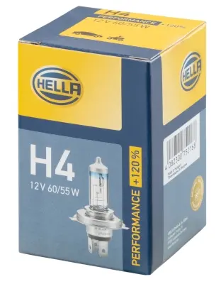 BULB H4 12V 60/55W P43t +120         8GJ Hella 