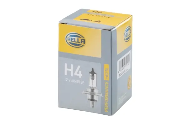 BULB H4 12V 60/55W P43t +60          8GJ Hella 