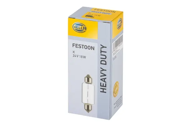 BULB DIN72601-K-24V18W               8GM Hella 