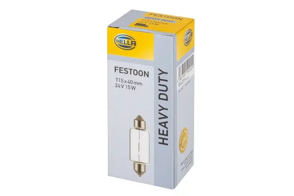 BULB  FESTOON-24V15W                 8GM Hella 