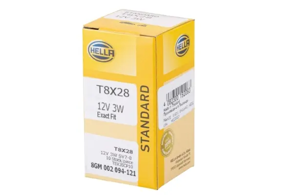 BULB   M 12V3W               557-98  8GM Hella 
