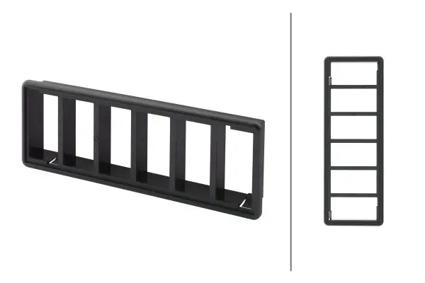 Panel for 6 stk.4570/7832 bryter Hella 