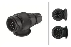 13-pol støpsel DIN V 72 570 Hella