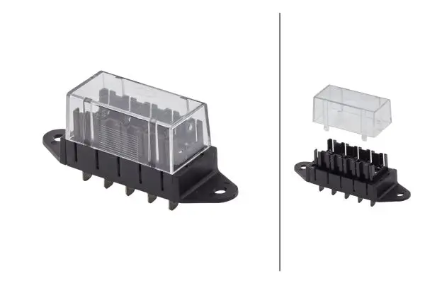 Sikringsholder  for 5 Flatsikringer Hella 