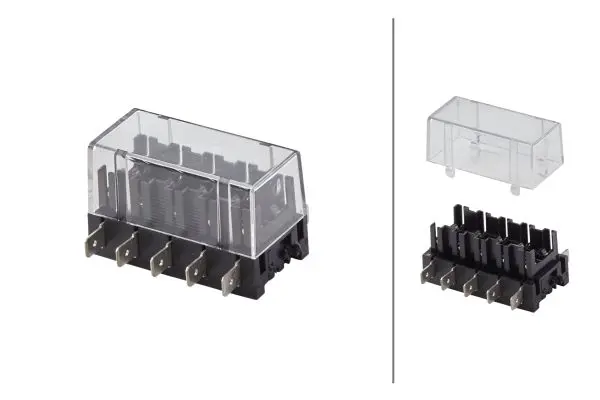 Sikringsholder  for 5 Flatsikringer Hella 
