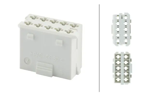 Bryter hus 10 pin Hella 