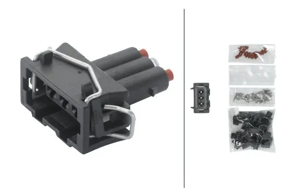 FEMALE CONNECTOR HOUSING SET         8JD Hella 