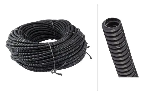 Korrugert rør m slisse Innvendig: 6,7mm Hella 