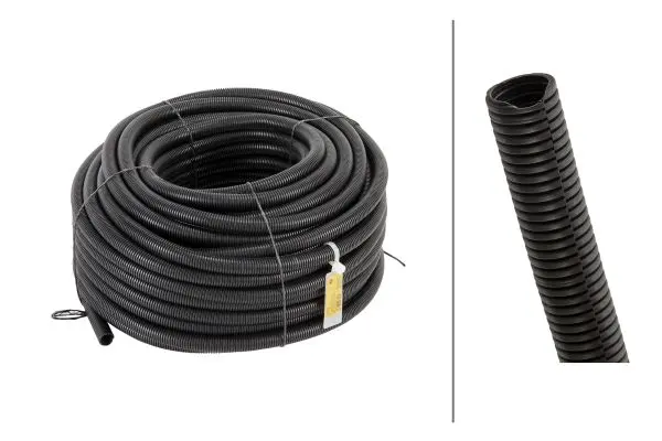 Korrugert rør m slisse Innvendig: 16,6mm Hella 