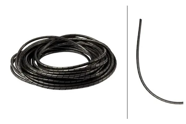 Kabelbinder, svart, m/vinding Hella 
