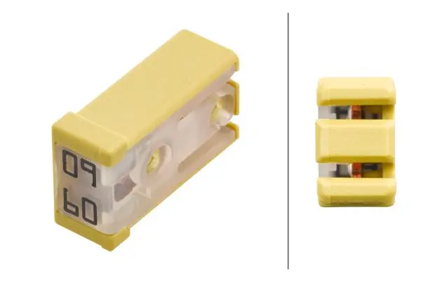 Sikring Mcase Gul 60A Hella 