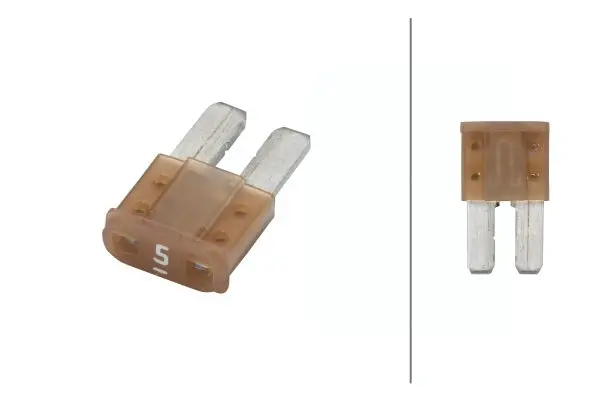 Sikring Micro2 Lys brun 5A Hella 