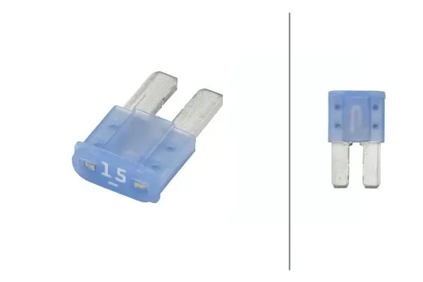 Sikring Micro2  lysblå 15A Hella 