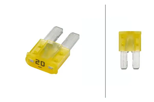 Sikring Micro2 gul 20A Hella 